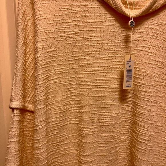 Max Studio Cowl Neck Tunic - Cream - Picture 3 of 4
